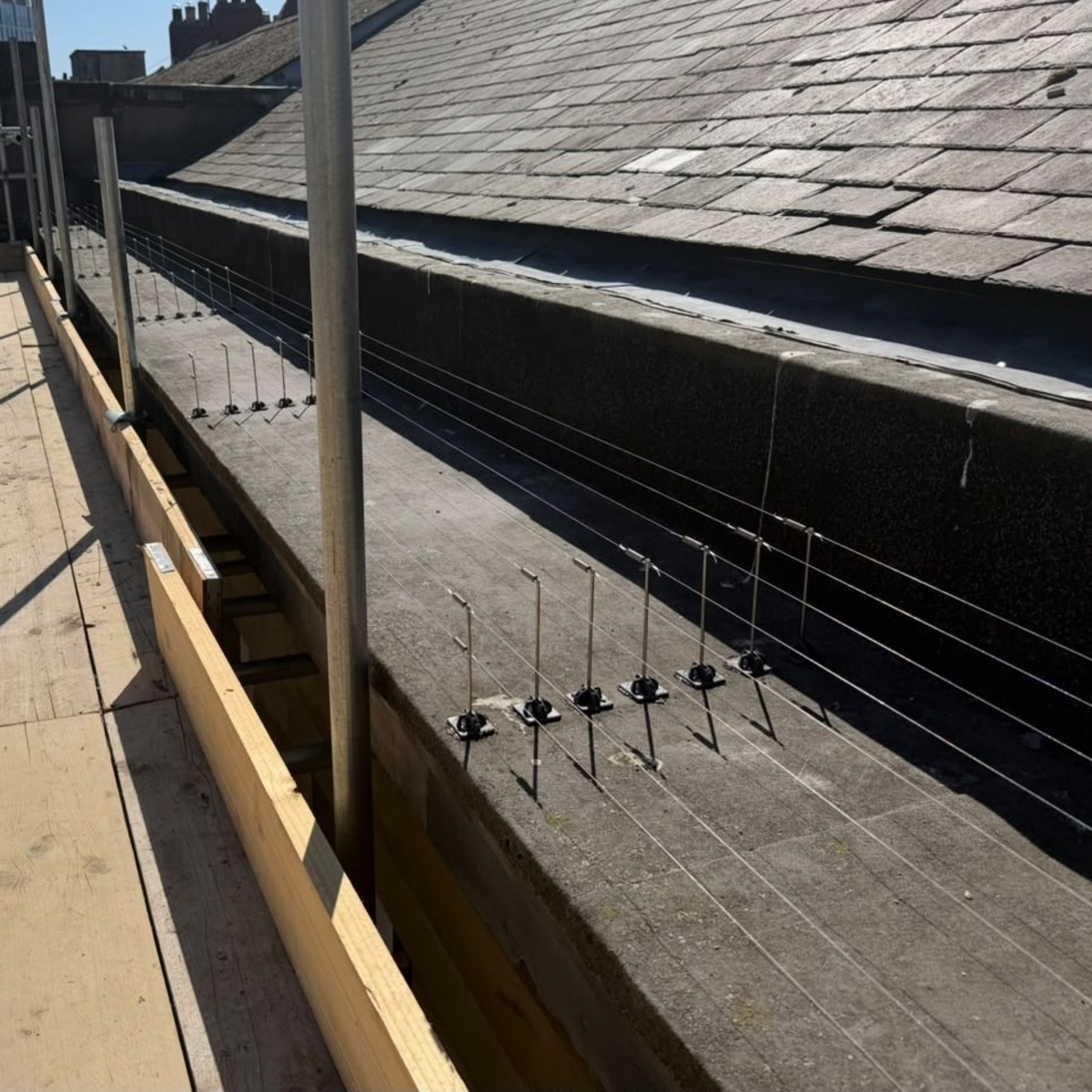 Post and wire system