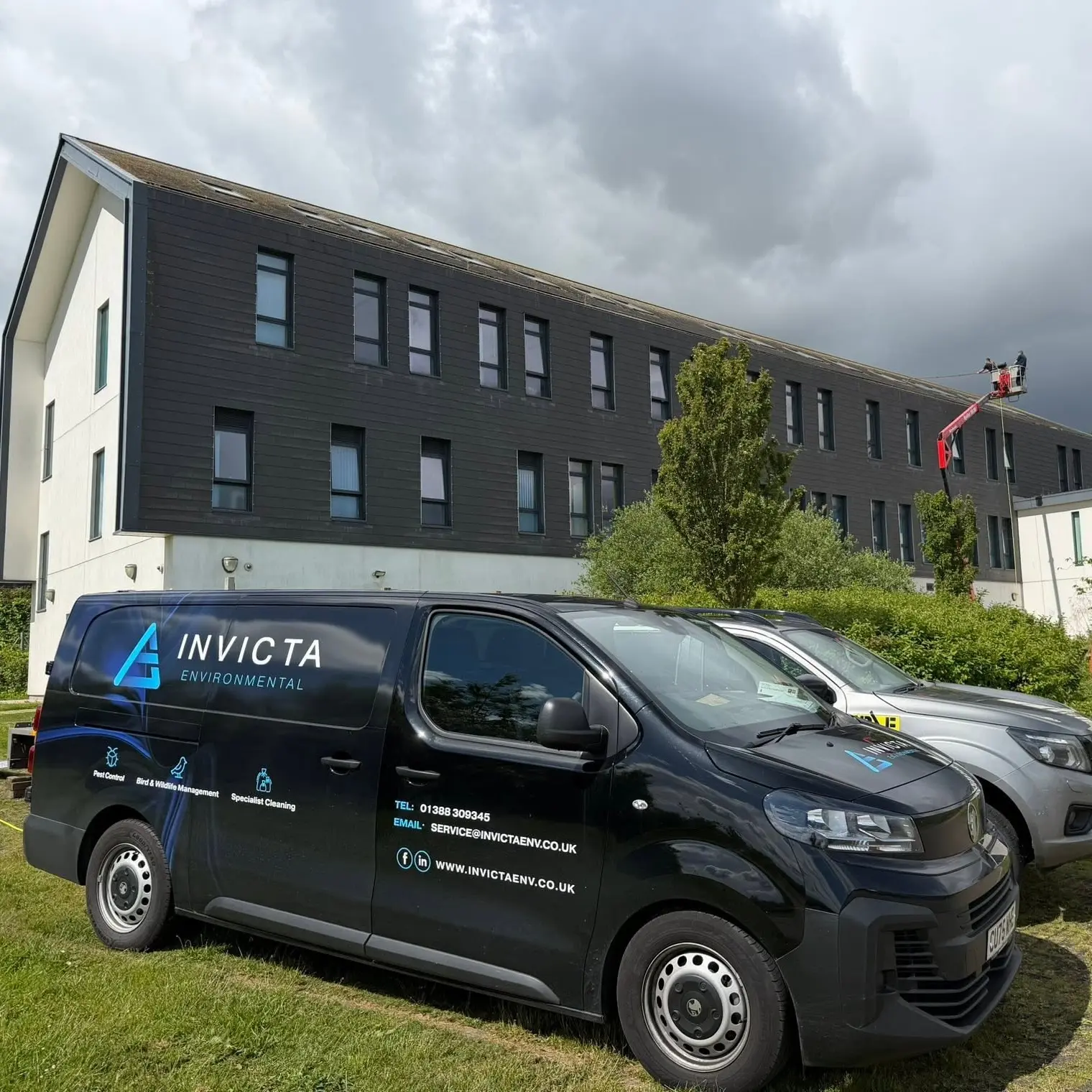 Invicta branded van